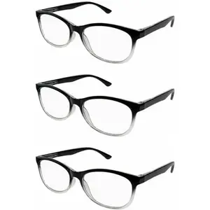 Reading Glasses for Men Women Multi Flex Focus Dial Vision Auto Adjust Glasses From .5X to 2.5X For Small Print