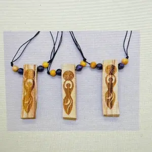 (Set of 3) Goddess Palo Santo w/ Amethyst