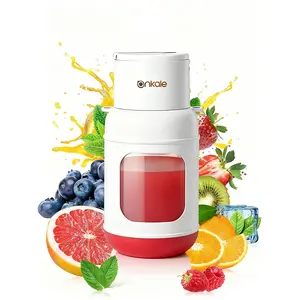 Portable Blender Personal Electric USB 700ML/1000ML Stainless Steel Compact Juicer for Shakes & Smoothies Small Blenders Mixing Versatile On-the-Go easy-clean leak-proof design gift