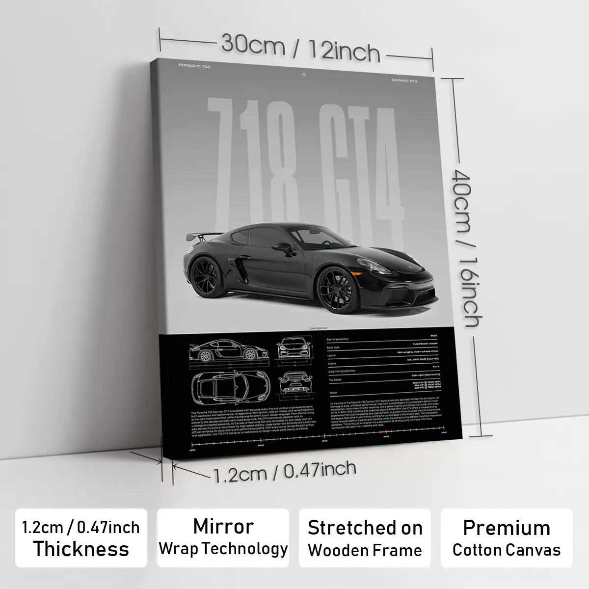 12X16inch(Framed)-M1