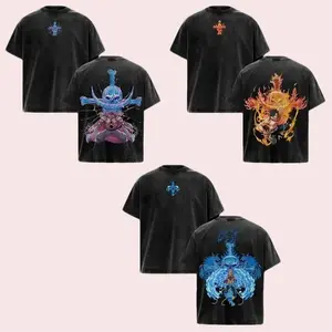 [COLLECTION] Whitebeard, Marco & Ace Retro One Piece Tee – Washed Oversized Shirt with Sea Legends Graphic, Vintage Anime-Inspired Streetwear Drop 2025