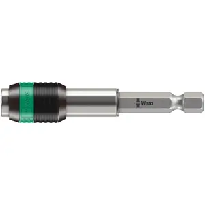 WERA 05052503001 889/4/1 RAPIDAPTOR UNIVERSAL BIT HOLDER WITH MAGNET