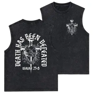 Men's "Death Has Been Defeated" Christian Sleeveless Tee