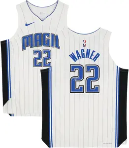 Franz Wagner Orlando Magic Autographed Nike Diamond White Association Authentic Jersey - Fanatics Authentic Certified