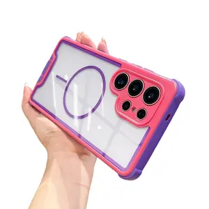 #SummerVibes [Free!!Ship!] Dual-Layer Shockproof Protective Case for Samsung Galaxy S26 Ultra S25 S24 Charging Port Dust Plug Protector Shockproof Phone Cover