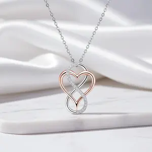 I Love You, To Infinity & Beyond Necklace