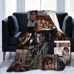 Steve Harrington Fleece Blanket Throw Blanket for Couch - Cozy Luxury Bed Blanket Microfiber and Throws for Sofa