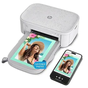 HP 4" x 6” Sprocket Studio Plus Wi-Fi Portable Photo Printer