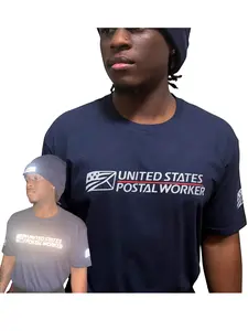 Reflective Postal Tshirt | Delivery Carrier Worker Tee | Safety