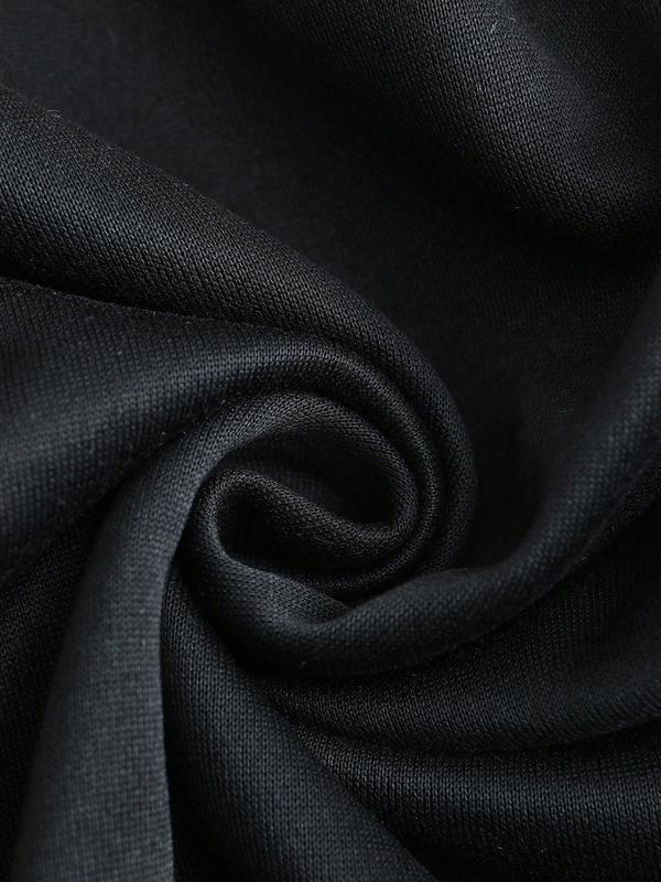 Y2K Cyber Grunge Full Zip Hoodie with Red Furry Hood | Gothic Graphic Oversized Jacket for Vampire Aesthetic | Underground Streetwear for Winter Music Festivals & Night Out