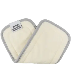 Slim Fit - 6 layer Natural Fiber Cloth Diaper Inserts