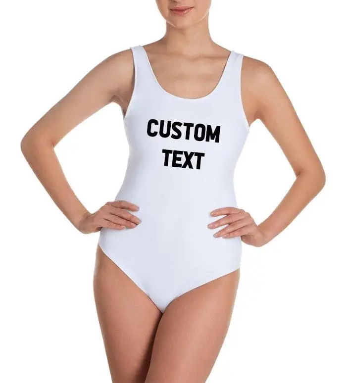Custom The  Bride One Piece Swimsuit