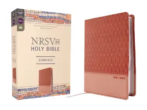 NRSVue, Holy Bible, Compact, Leathersoft, Peach, Comfort Print by Zondervan [Leatherbound Book]