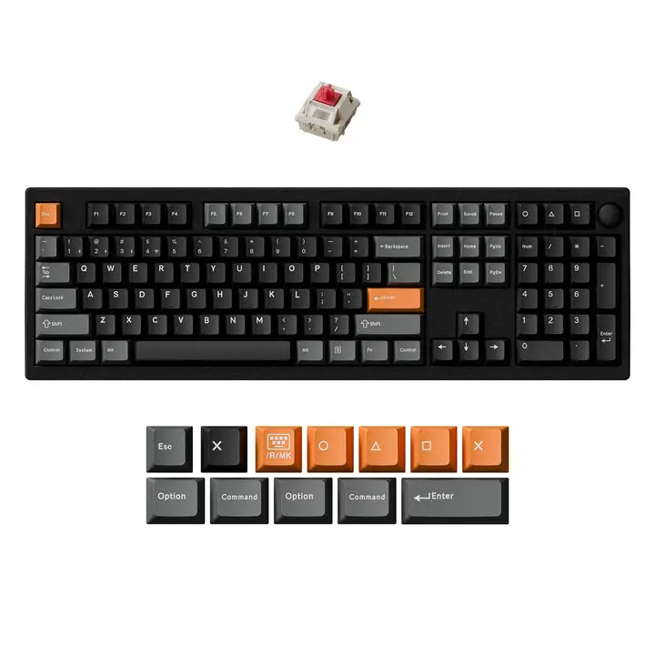 Keychron P6 Ultra 8K Full Metal Wireless Mechanical Keyboard, Patented Magnetic Quick-Release Hot-Swappable Gaming Keyboard, 8000Hz Dual Mode Thocky Custom Keyboard for Mac Windows PC