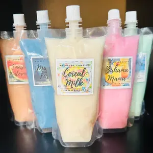 Squeezable Wax Melts | 8oz | Soy Wax | High Quality |Highly Scented | Toxin Free | Organic Aroma Candle wax  melts amazing scents Long Lasting