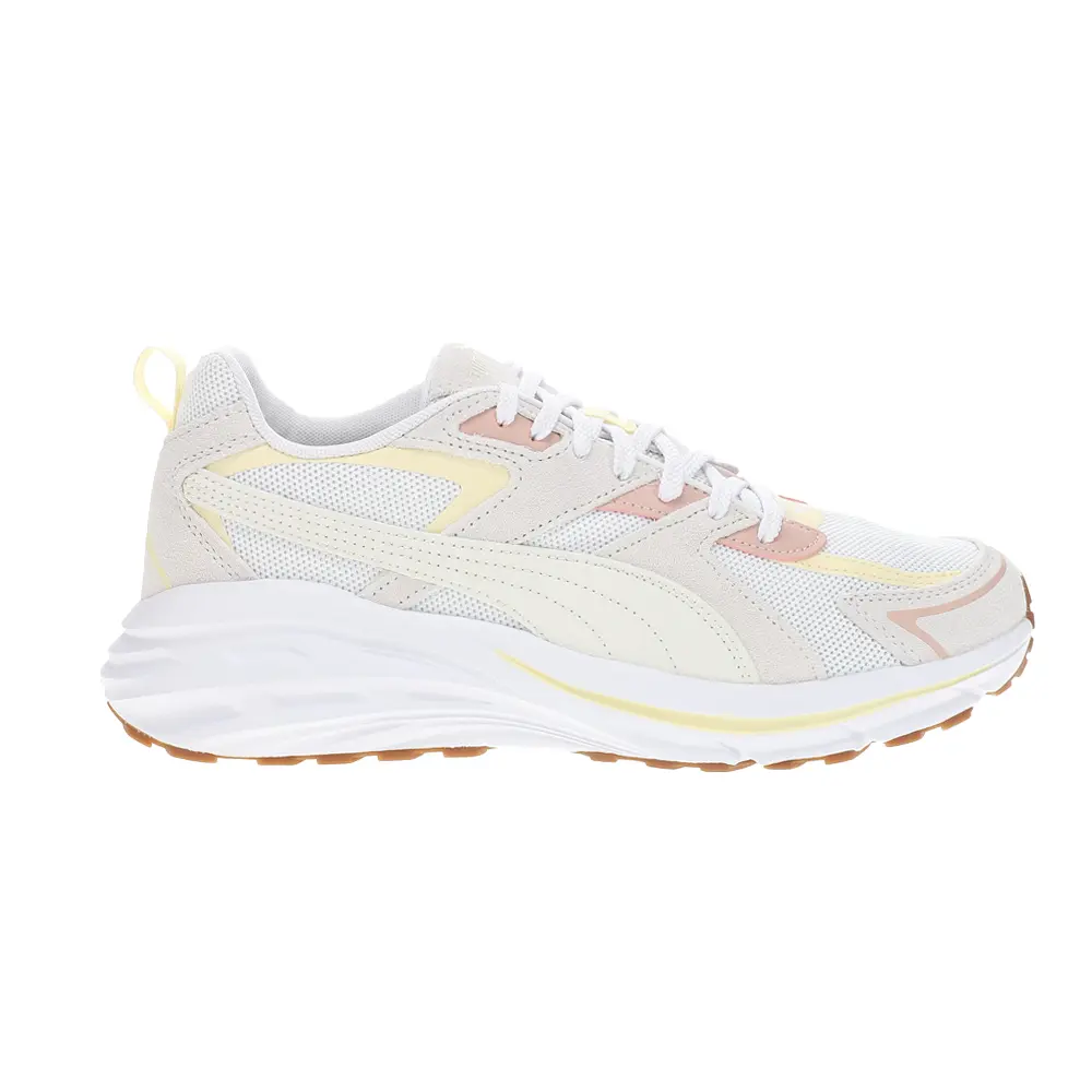 PUMA Womens Hypnotic Lace Up Sneakers Shoes Casual - White