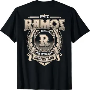 Ramos Last Name Shirt It's A Ramos Thing T-Shirt