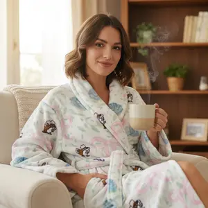 Buc-ee's Blossoms and Bows Robe