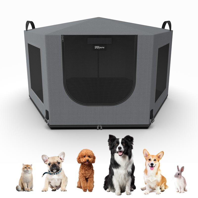 BBpara Portable Pet Fold House - Perfect for Traveling with Your Pet Size M 30 inches