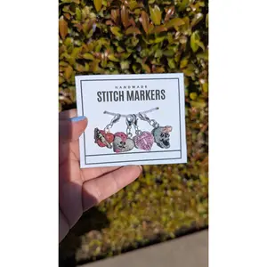 Bloody Valentine Stitch Markers