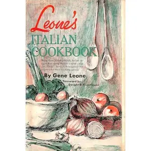 USED-Leone's Italian cookbook by Gene Leona (Unknown)