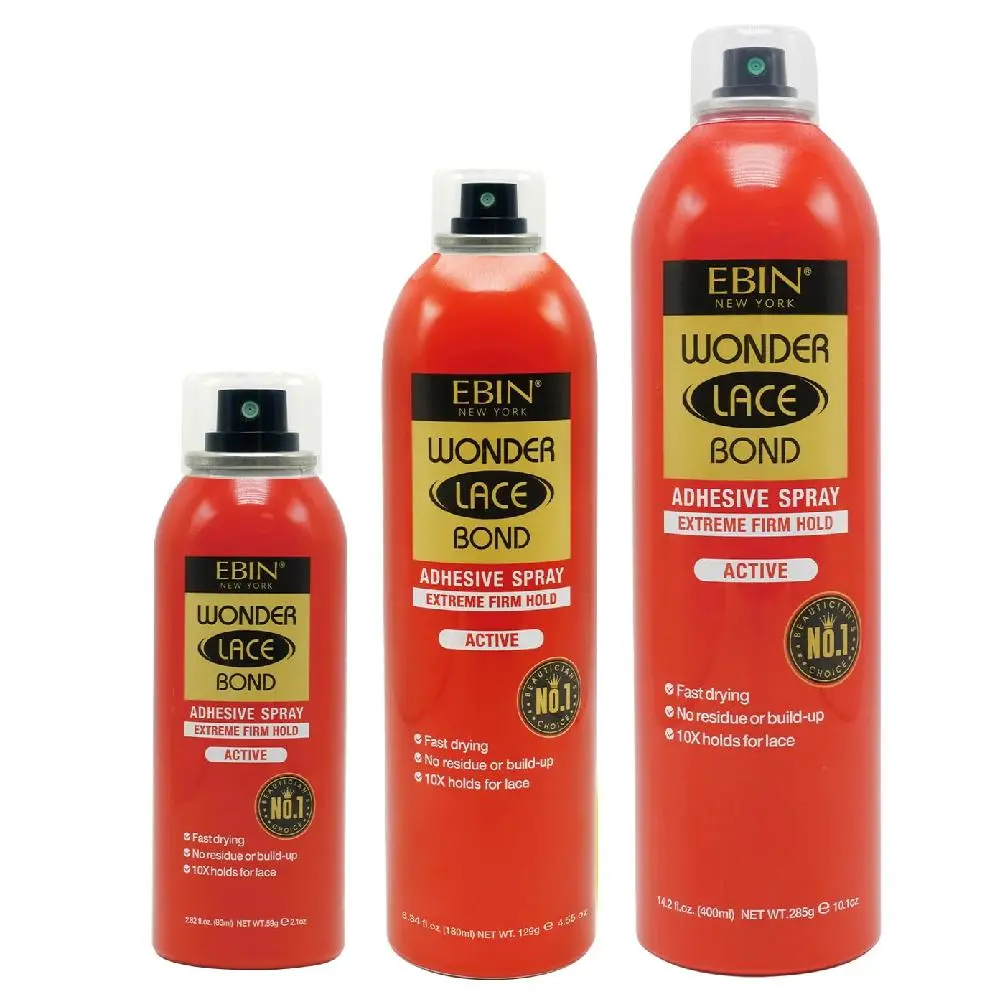 Ebin New York Wonder Lace Bond Adhesive - Extra Strong Hold Hair Care Product, Gentle Daily Hair Styling Solution, Hair Care Products