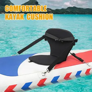 Comfortable Kayak Cushion,  1 Count  Inflatable Boat Back Seat, Floating Boat Seat, Outdoor  Sports Equipment for Kayak, Canoe, Rafting