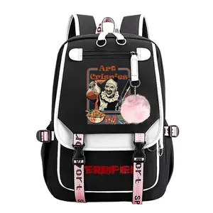 Terrifier Trendy Youth Backpack-Travel & School Bag,Laptop Backpack Perfect for Commuting,Camping & Daily Use,Durable Large-Capacity Design,Best Gift for Boys & Girls 11.4''*18.1''