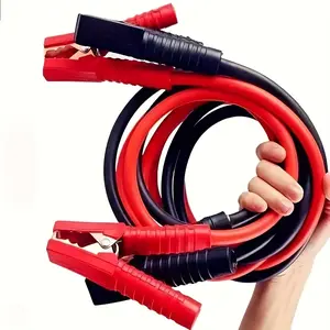 Automotive Battery Clip Heavy Duty Battery Cable Clamps Automotive Emergency Battery Clips Car Battery Terminal Clamp Set for Jump Start and Electrical Connection Automotive Accessories Durable Conductive Spring Loaded Clamp Tool