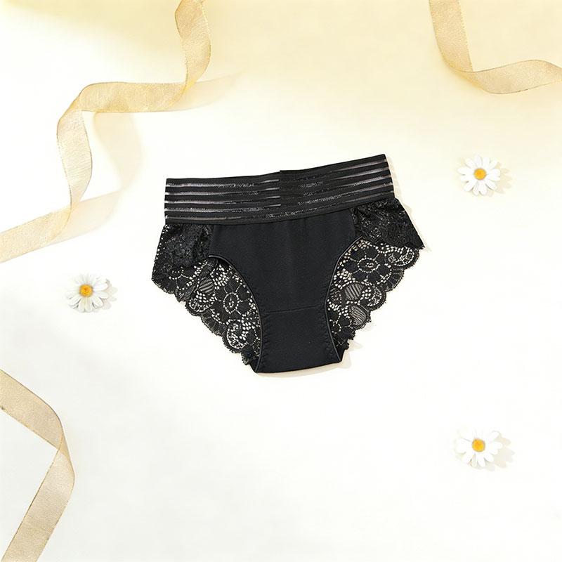 6PCS Solid Color Striped Belt Sexy Cutout Lace Women’s Panties Skin-Friendly Butt-Lifting Breathable Triangle Briefs for Everyday Wear and Dates 6PCS Solid Color Striped Belt Sexy Cutout Lace Women’s Panties Skin-Friendly Butt-Lifting Breathable Triangle Briefs for Everyday Wear and Dates