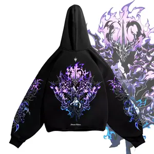 Sololevelingg Character Hoodie, Sung JinWoo Figure Shadow Monarch Sweatshirt, Anime Vintage SungJin W00 Graphic Tee, Anime Lovers Gift