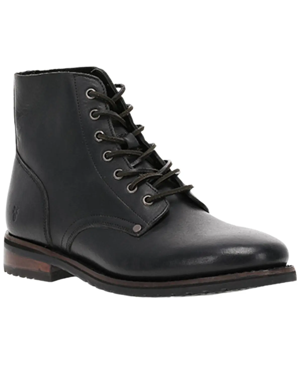 Frye Men's Men'S Barrett Lace-Up Casual Boot Round Toe - Fr41127-Blac