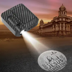 Jesus Car Door Projector Light – Auto On/Off Smart Sensor | Lights Up When You Open the Door | Faith-Based Welcome Light | Christian Gift for Believers | Inspiring Bible Verse LED for Night Driving Safety & Style