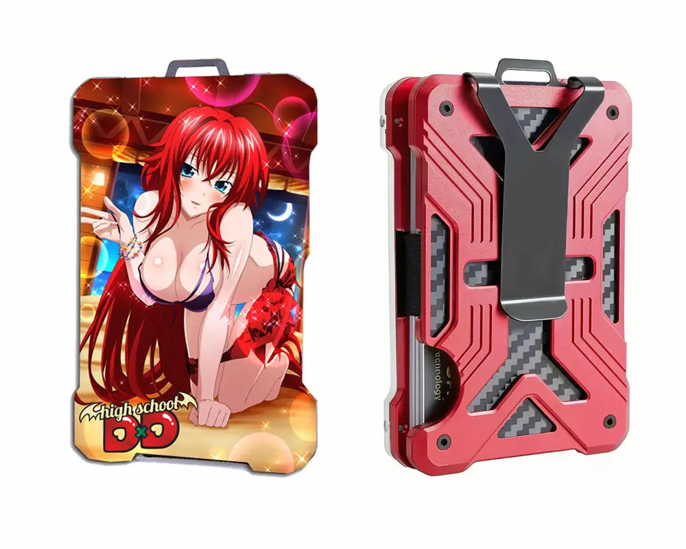 Official High School DxD Slim Wallet Card Cash Holder Officially Licensed Brand New [Choose Rias and/or Akeno]