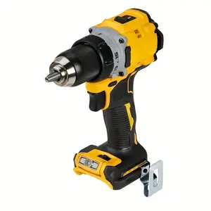 20V Cordless Brushless 1/2 Inch Hammer Drill, 2 Speed Settings, Compact, Practical for Home, Construction Site, Construction Industry