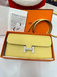 Pre-owned Hermes Leather Mini Bags UNUSED Hermès constance to go 1Z epsom FullSet 106432