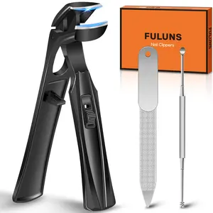 Nail Clippers for Thick Nails for Seniors, 2026 Large Angled Toenail Clippers for Thick Toenails with Wide Opening, Heavy Duty Nail Cutter Long Handle Fingernail Clipper Gifts for Men Women Adults