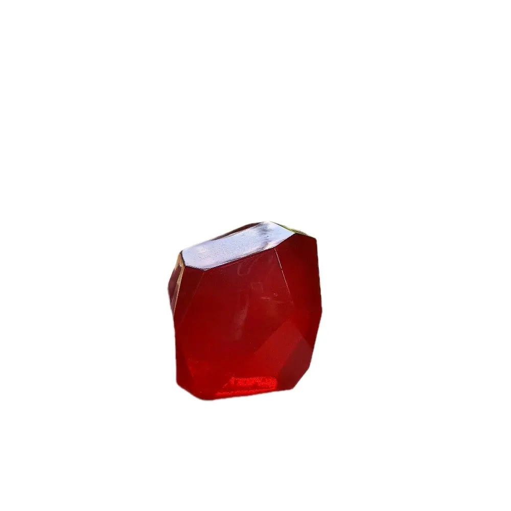 Resin Blood Gem / Opaque Red Crystal / Resin Crystal / Crystal Paperweight / Cute Paperweight / Halloween Paperweight / Blood / Horror / RPG