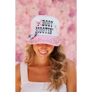 BOOT SCOOTIN TRUCKER HAT