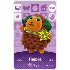 Timbra - Villager NFC Card for Animal Crossing New Horizons Amiibo