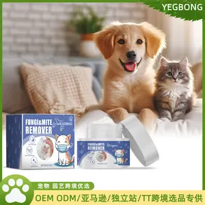 Pet deodorant cream for removing mites. Gentle formula for cats and dogs, effective against skin parasites, promotes healthy skin.