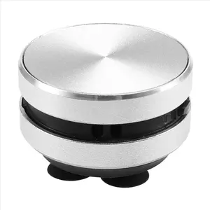 Portable Compatible Bone Conduction Speaker Stereo Sound Bluetooth Speaker(Silver)