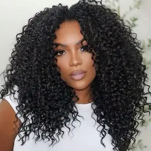 [LIVE SUPER DEAL] West Kiss 250% Density Glueless Human Hair Wigs Kinky Curly 7x5 Lace Closure Wigs Pre Cut Pre Bleached Pre Plucked Hairline Hair