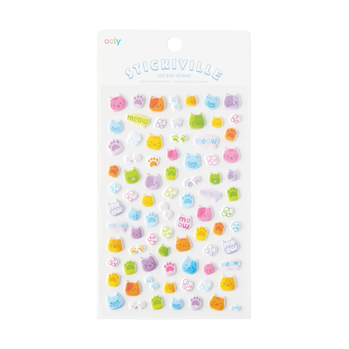 Stickiville Colorful Cats Stickers