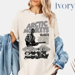 Arctic Monkeys Tour T-Shirt, Hoodie, Sweatshirt, Comfort Color tee,  Retro Indie Rock Band Graphic, Vintage UK Music Tee Gift for Fans