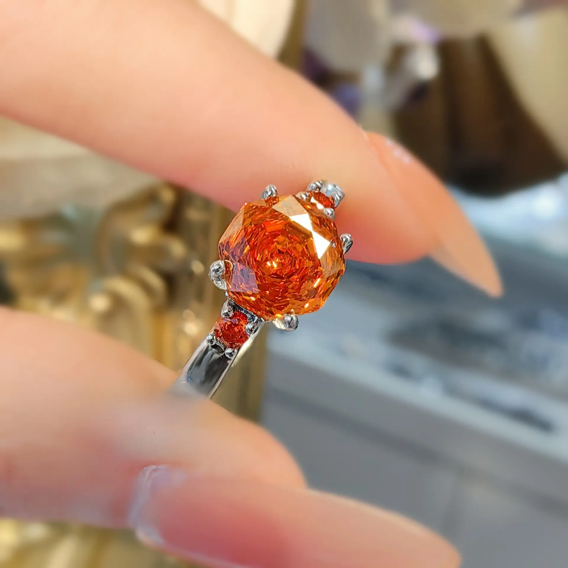 Chinese red ring [adjustable size]