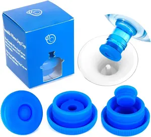 5 Gallon Water Jug Cap  - Non-Spill 55mm Bottle Water Dispenser Caps, Replacement Cap  Anti Splash 3 Pack