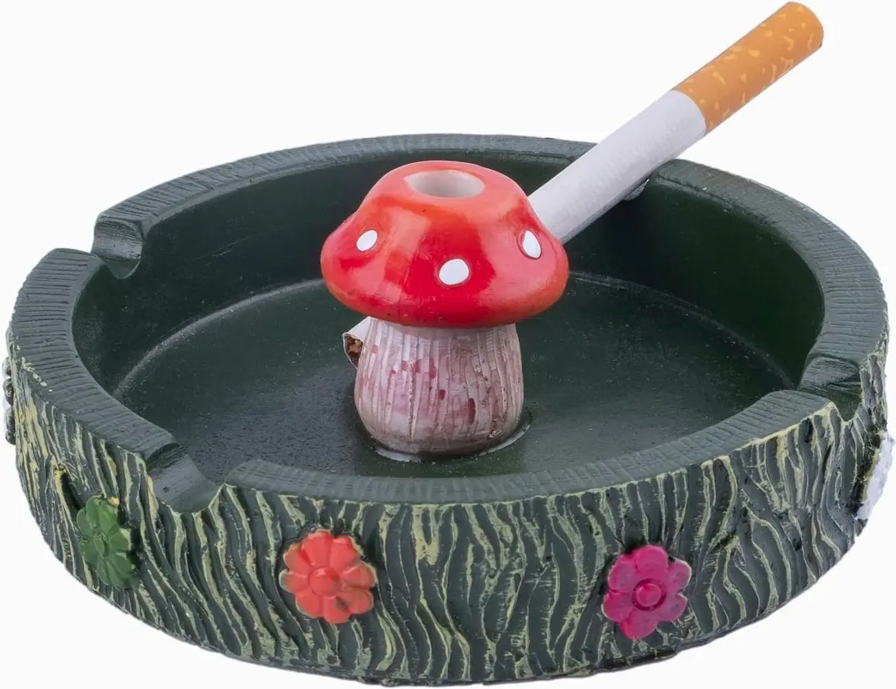 Cute Ash tray Cool Ashtrays for Cigarettes, Fantastical Mushroom Ashtray Resin Ashtray Decor for Home Office, Ornament Gifts
