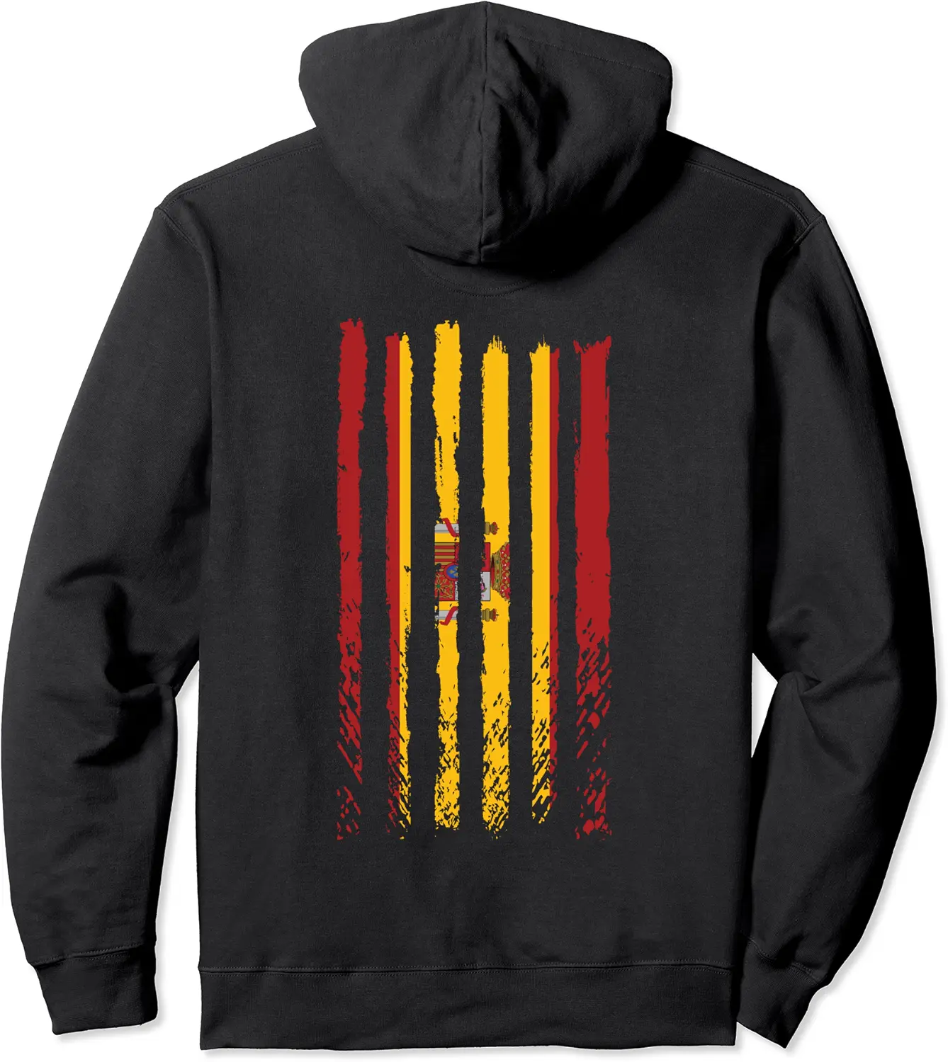 Spain flag love proud spanish people BACKPRINT Pullover Hoodie - Emmacole Shop 91B0BWFSLW47