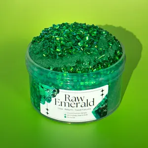 Raw Emerald - OG Slimes 7 oz Bingsu x Ground Pumice Raw Emerald - OG Slimes 7 oz Bingsu x Ground Pumice